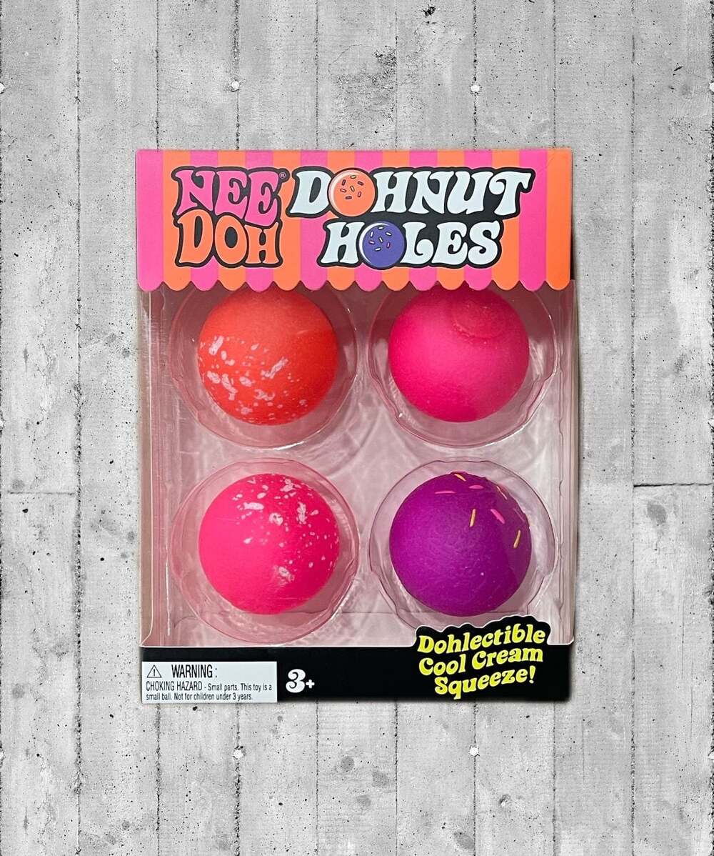 NeeDoh Dohnut Holes 4 Pack